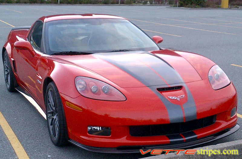 C6 Corvette Gm Full Racing Stripes All C6 Models