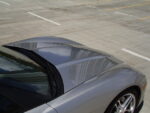 Machine silver C6 Corvette with pewter and silver ME stripe graphic