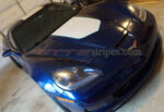Lemans blue C6 Corvette Z06X with custom pin stripe