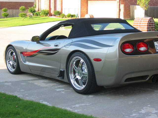 C5 Corvette Side Stripes - fit all C5's models.