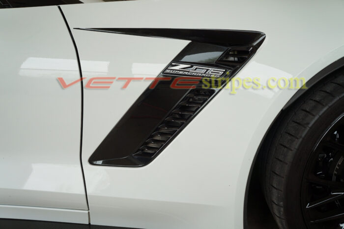 C7 Corvette Z06 custom emblem