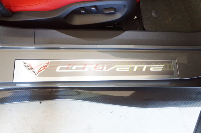 c7 corvette stingray z06 grandsport door sill protector