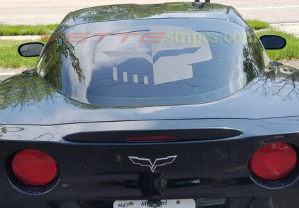C6 Corvette rear clear window jake