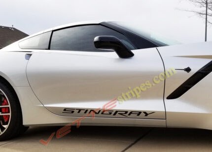 C7 Corvette Stingray door letter