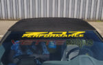 C7 Corvette Grand Sport Z07 performance windshield script decal sticker