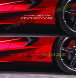 C8 Corvette Racing rear quarter panel decal