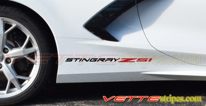 C8 Corvette Stingray Z51 decal